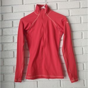 Nike-Pro Half-Zip Running Top Women's Size Extra Small